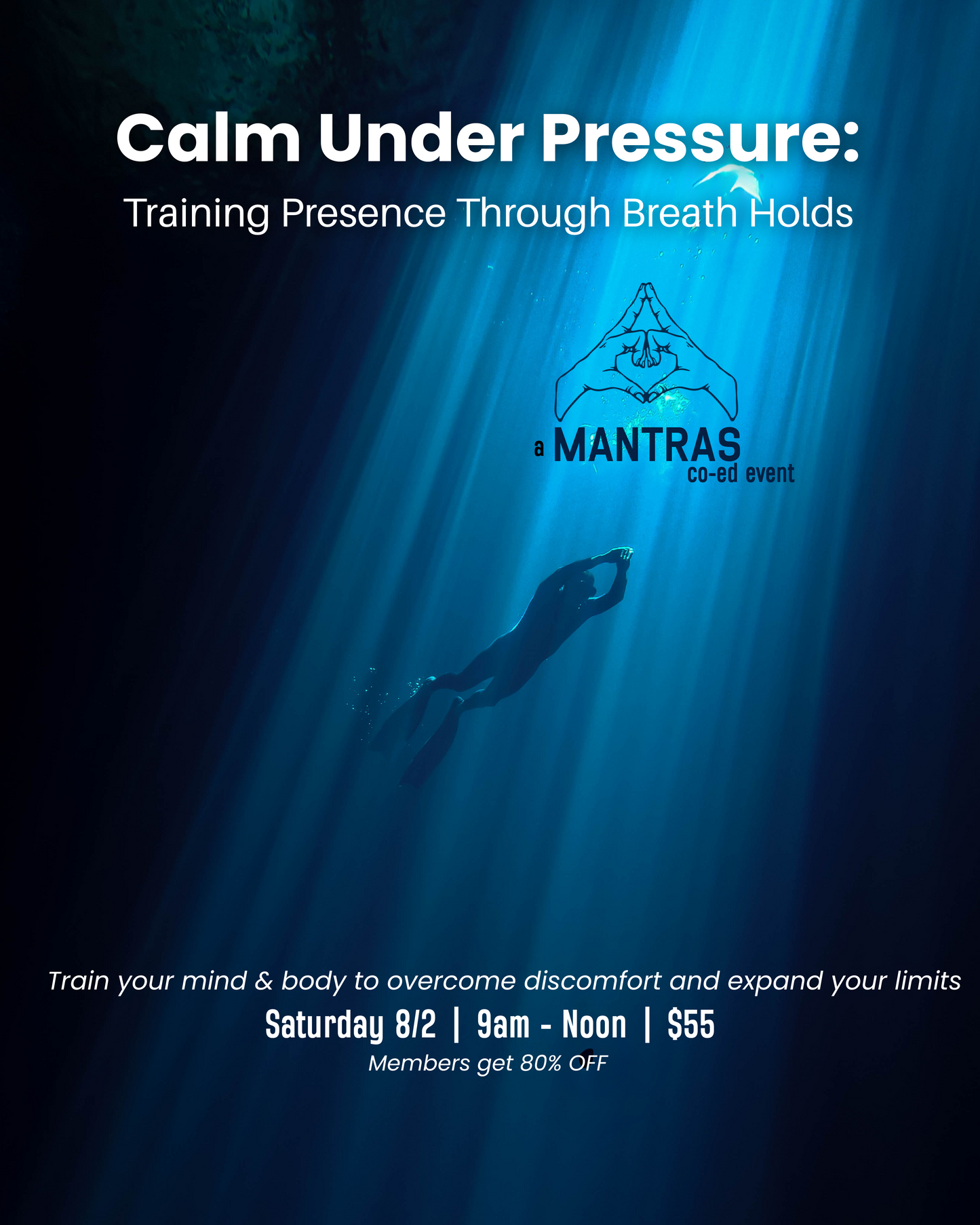 Calm Under Pressure: Training Presence Through Breath Holds